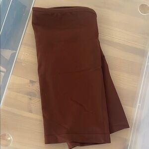 A New Day Deep Brown Tube Top